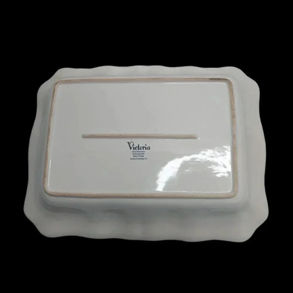 Vintage Victoria Pottery Bakeware Platter - Picture 2 of 5